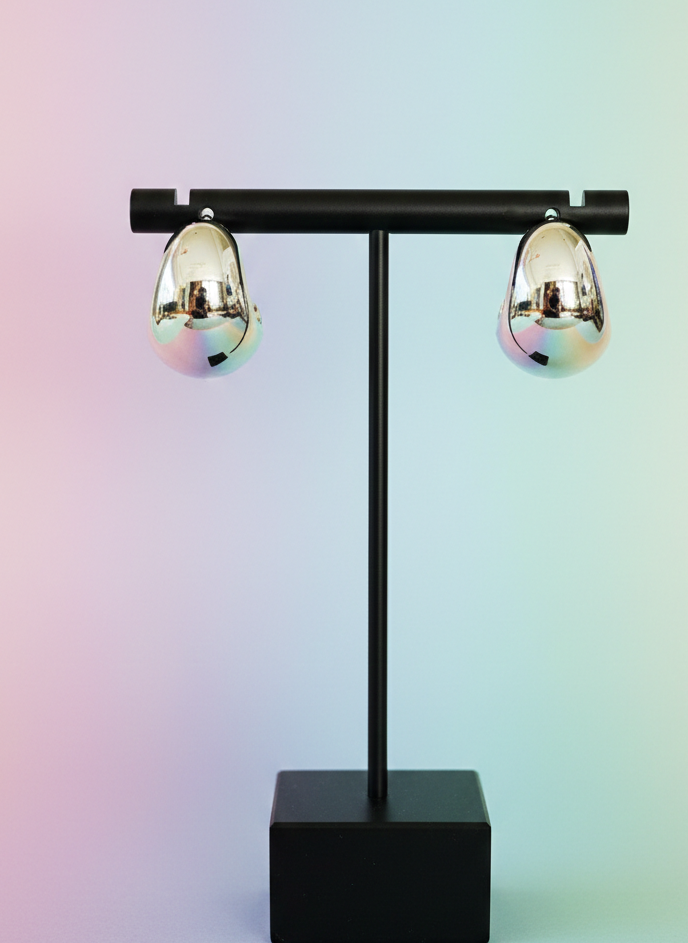 The Liquid Chrome Hoops
