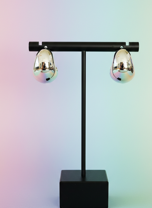 The Liquid Chrome Hoops